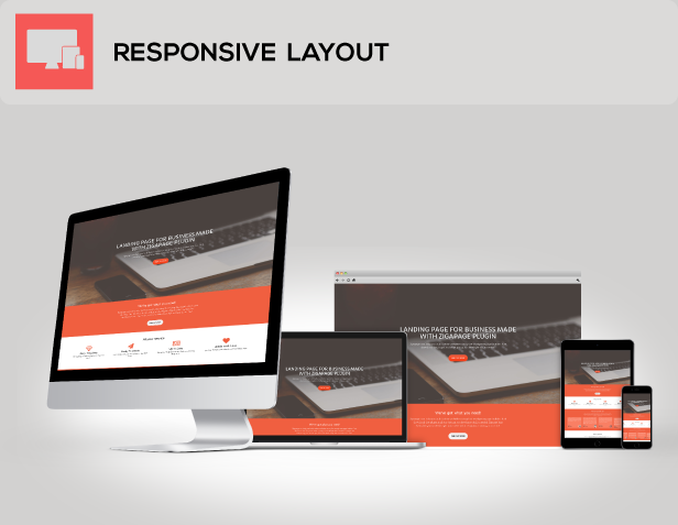 Customizable responsive layout