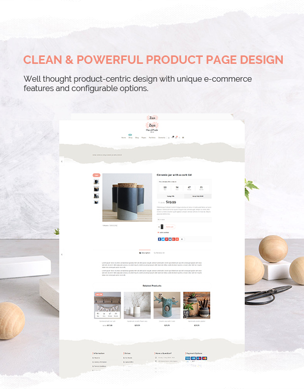 Zass - WooCommerce Theme for Handmade Artists and Artisans - 5