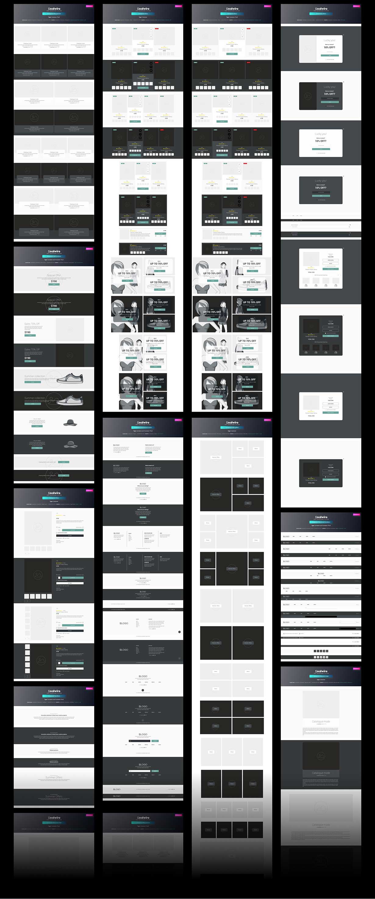 Realwire - Ultimate Wireframe Library Collection - 4