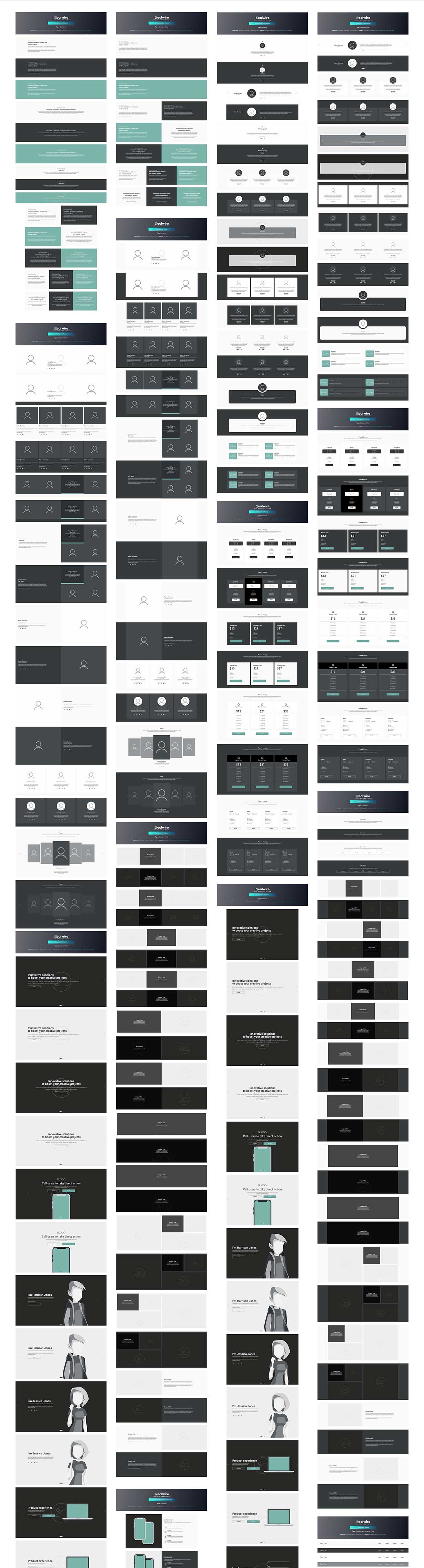 Realwire - Ultimate Wireframe Library Collection - 6