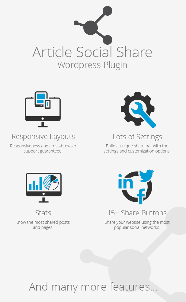 WordPress Article Social Share - 1