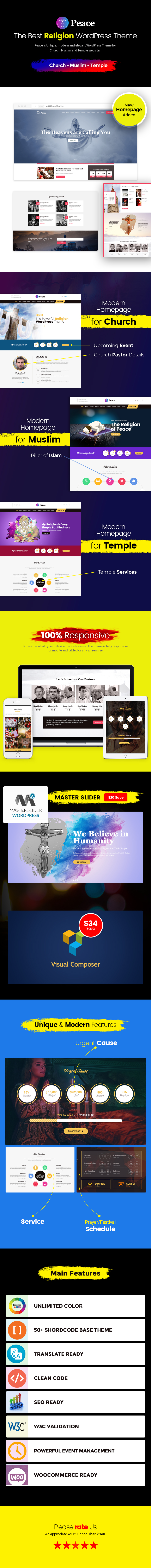 Peace wordpress theme