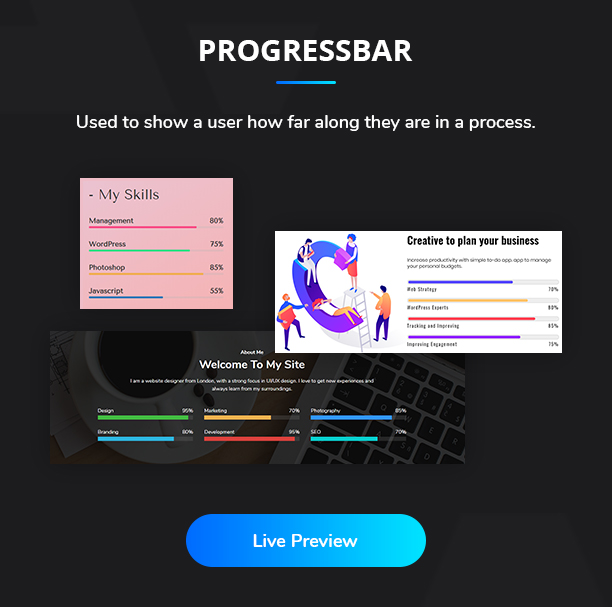 Progressbar Ansh Elements