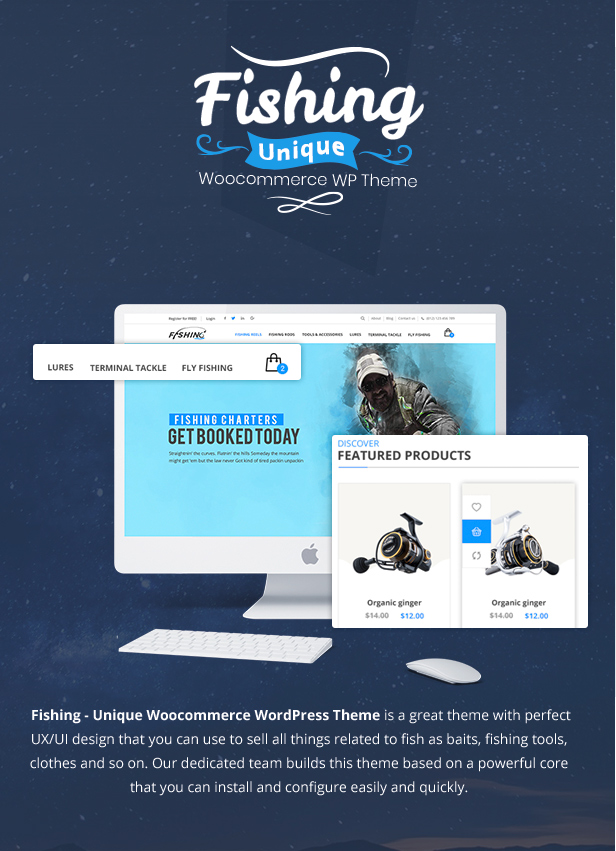 Fishing Store For WordPress Theme - 7