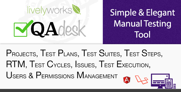 QA Desk - Simple & Elegant Manual Test Management Tool