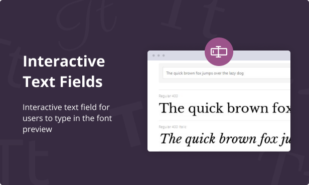 Jeg Font Preview - WooCommerce Extension WordPress Plugin - 4