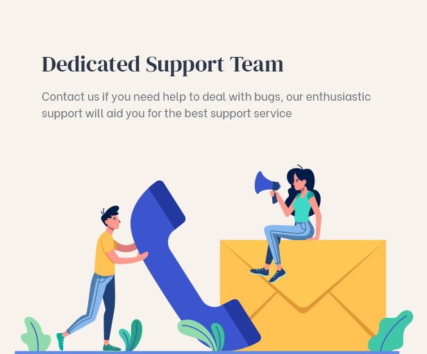 Professional support provided to aid you to fix bugs related to this real estate investor wordpress theme