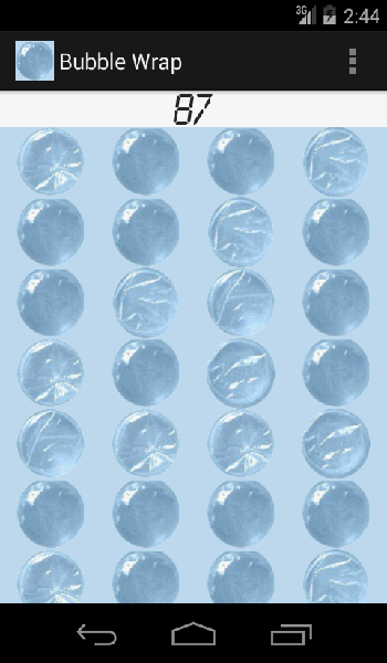 Bubble Wrap With AdMob - 2