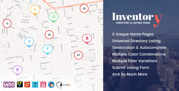 Inventory - WordPress Directory Theme
