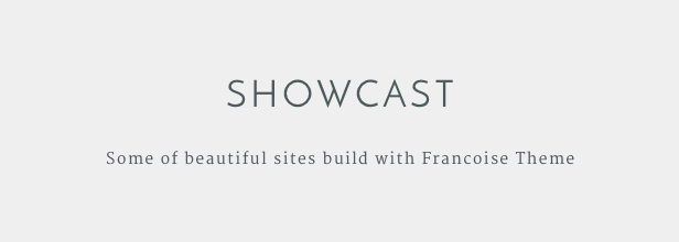 Francoise - Personal WordPress Blog Theme - 2