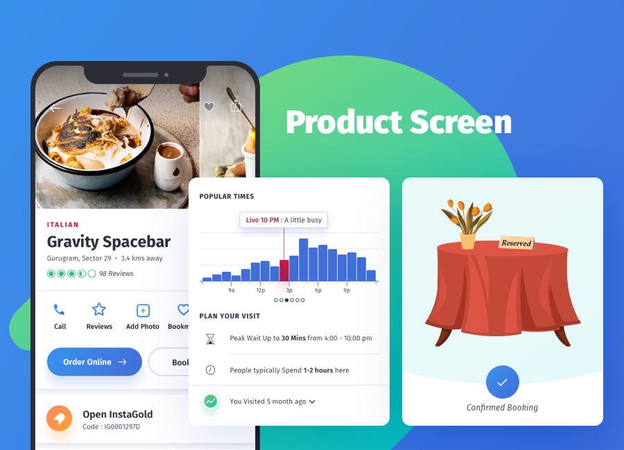 YumFood - Mobile App UI kit - 1