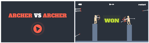Archer VS Archer - HTML5 Game (Construct3) - 1