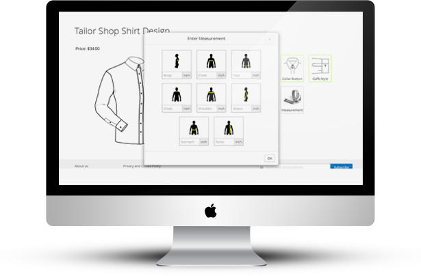 Magento Tailored Shirt Design Online - 18