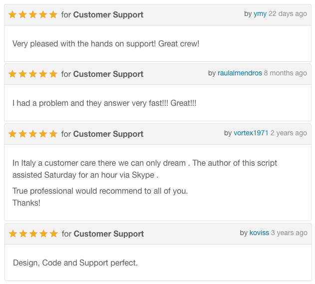 Reviews