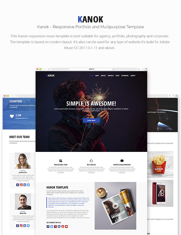 Kanok - Responsive Portfolio Template - 7