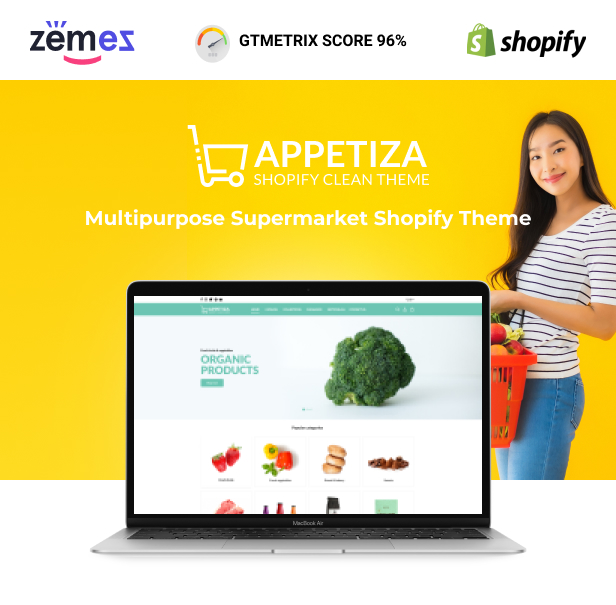 Appetiza - Supermarket Shopify Theme - 1