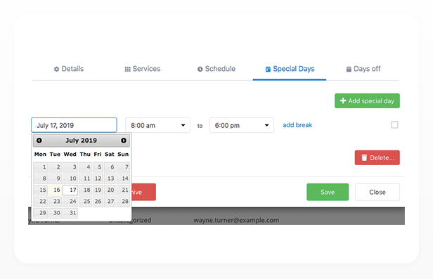 Bookly PRO – Appointment Booking and Scheduling Software System - 346