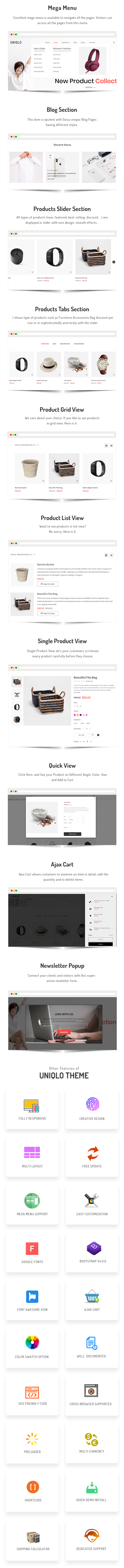 Uniqlo - Minimal eCommerce Shopify Theme - 4