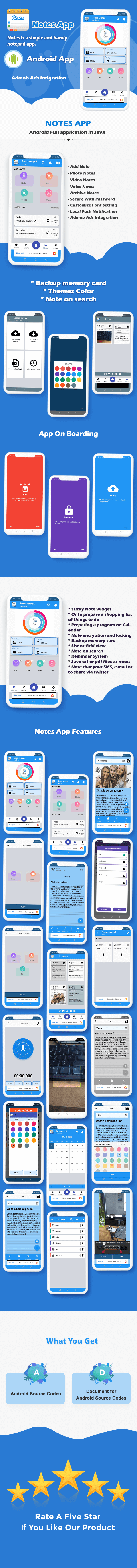 Android Notes App- Daily Notes App - 2