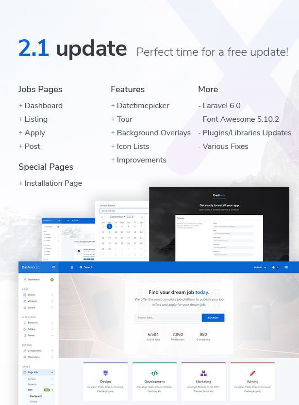 Dashmix - Bootstrap 4 Admin Dashboard Template & Laravel 7 Starter Kit - 16