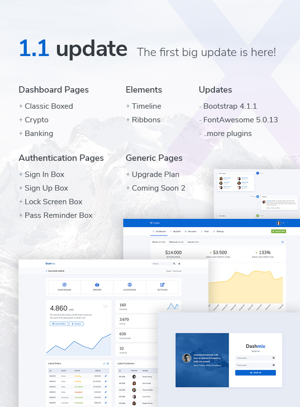 Dashmix - Bootstrap 4 Admin Dashboard Template & Laravel 7 Starter Kit - 22
