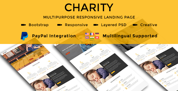 MATRIX - Multipurpose Responsive HTML Landing Pages - 1
