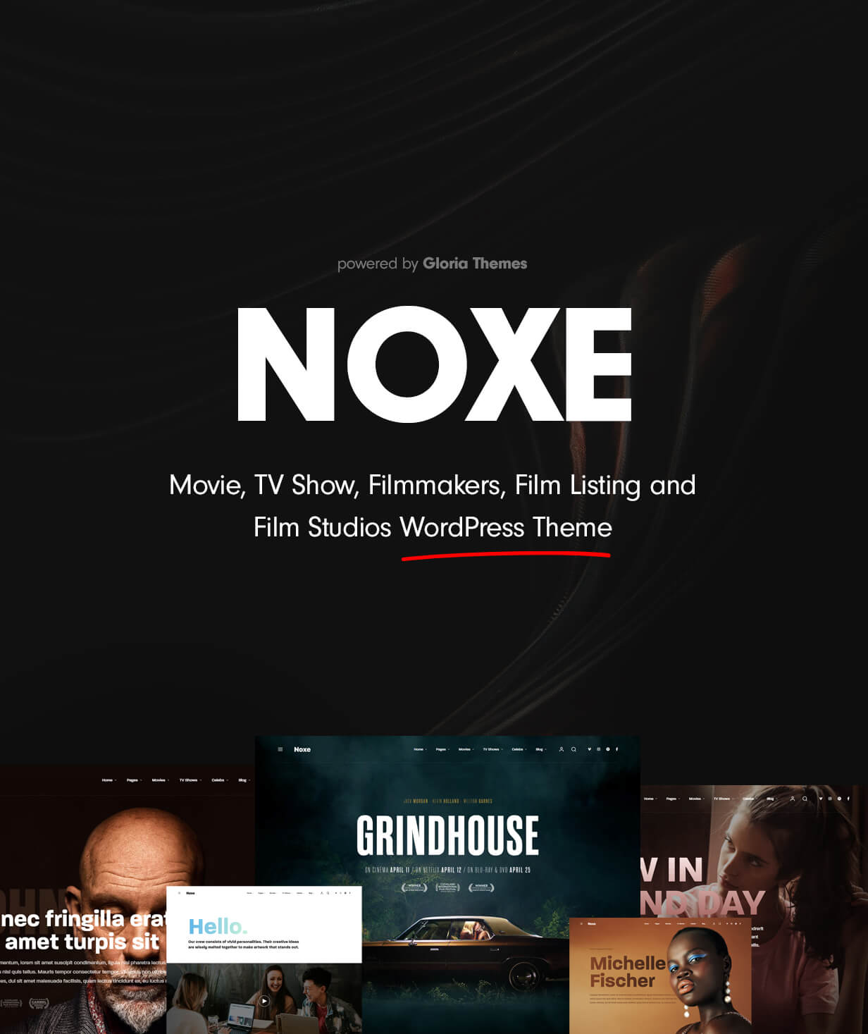 WordPress movie theme