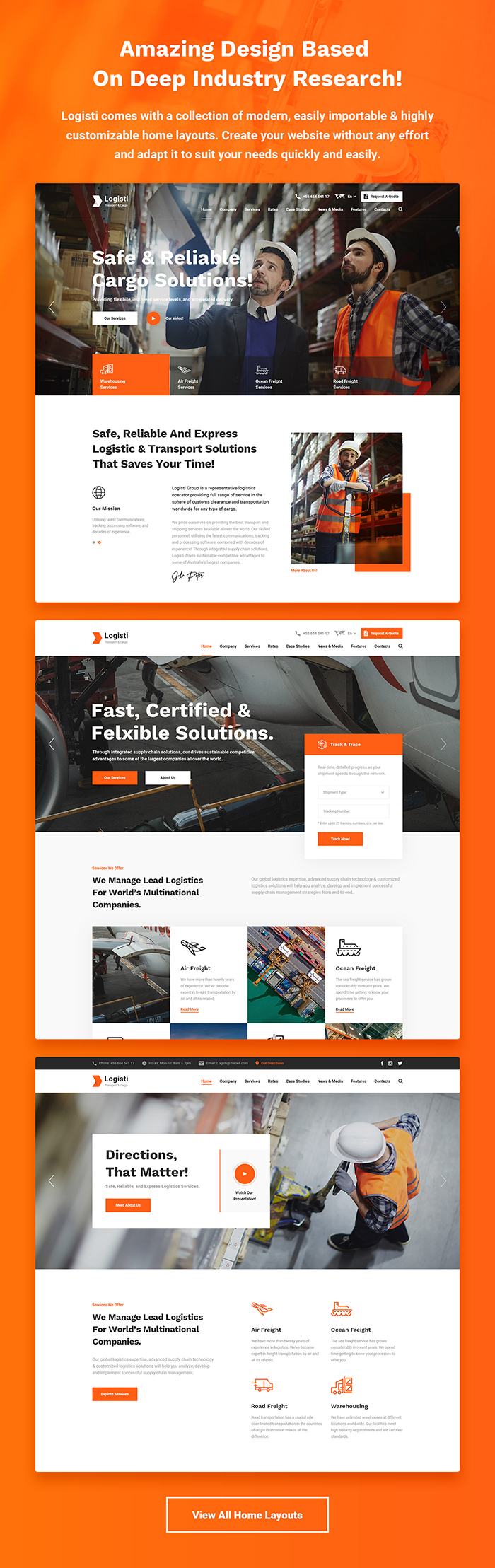 Logisti - Logistics & Transport HTML5 Template - 6