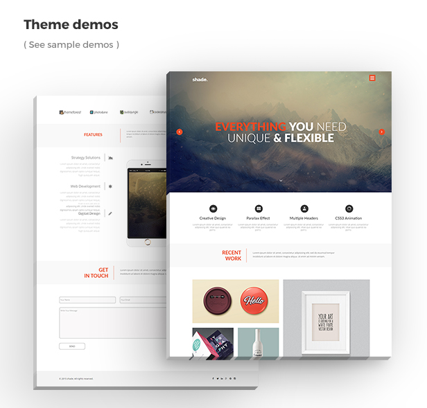 Shade - Creative Template - 2