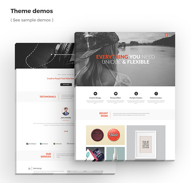 Shade - Creative Template - 3