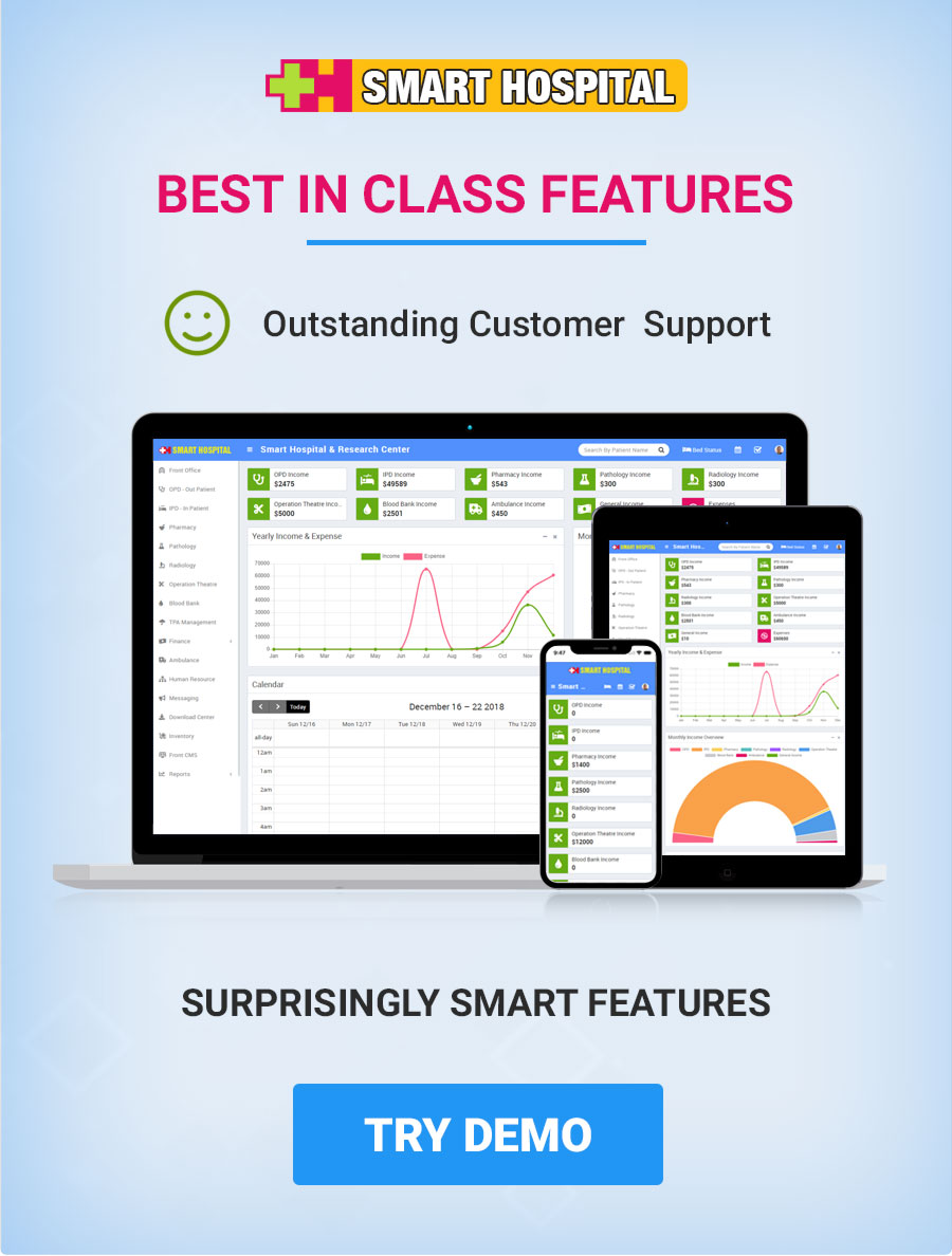 Smart Hospital : Hospital Management System - 2