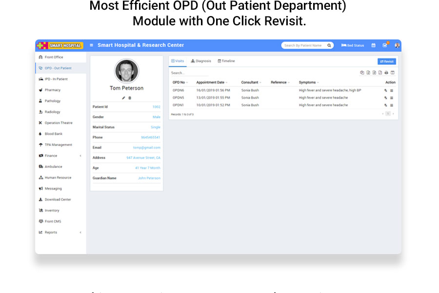 Smart Hospital : Hospital Management System - 7