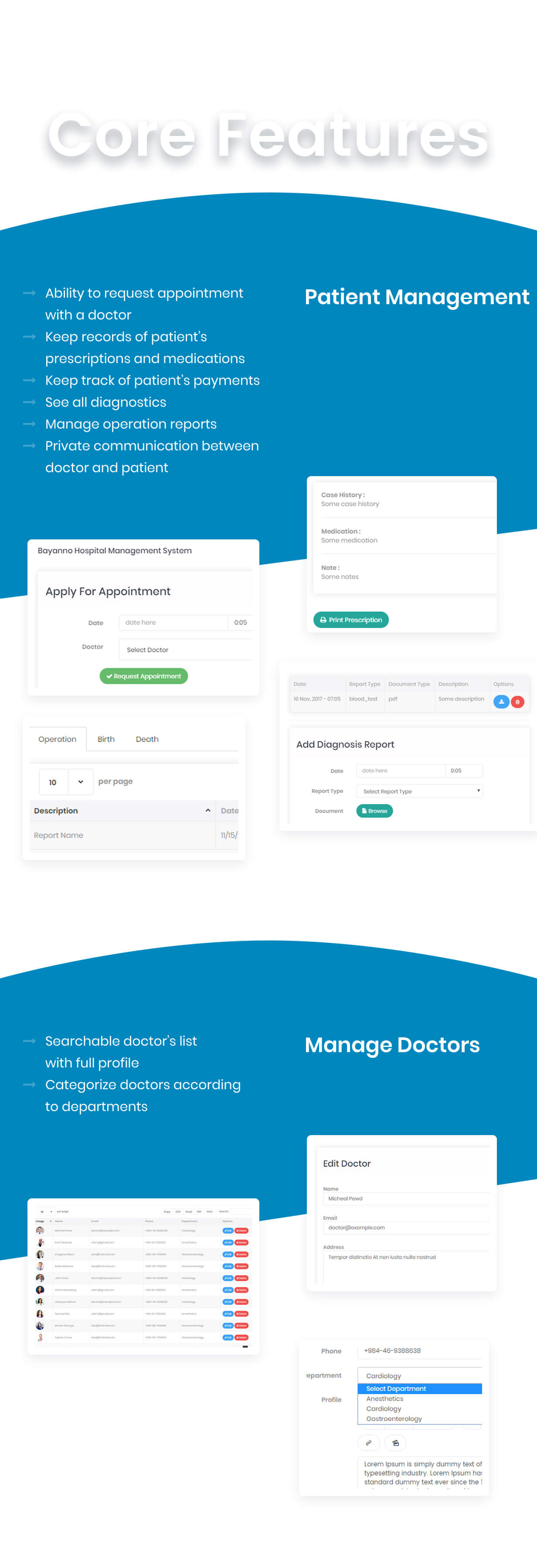 Bayanno Hospital Management System - 3