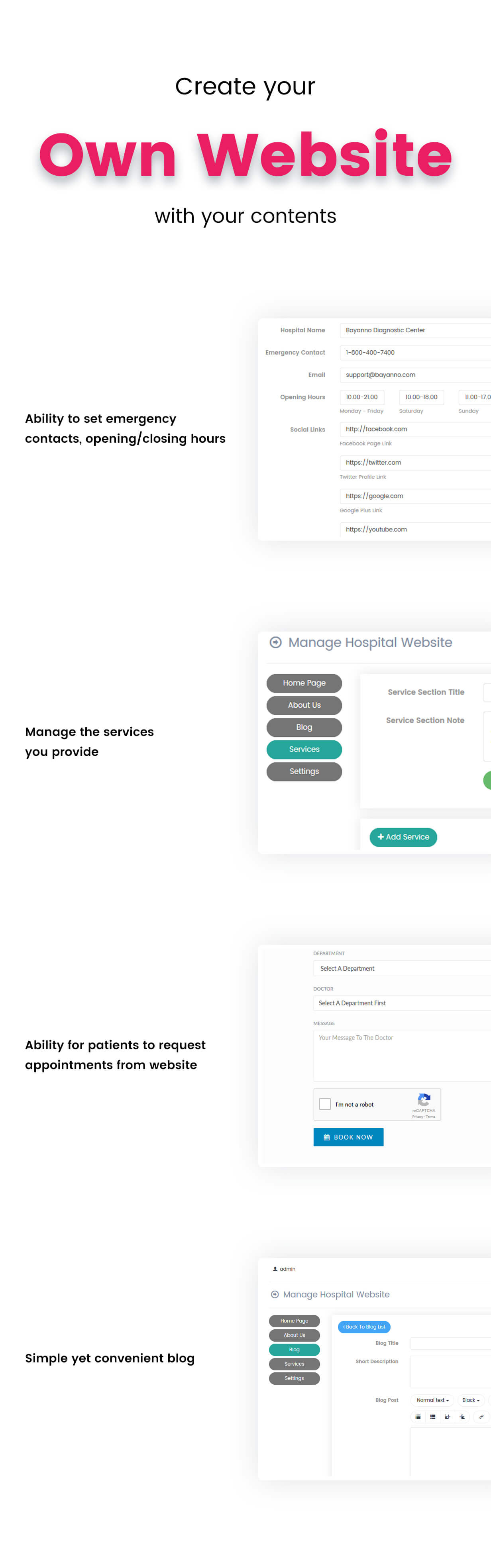 Bayanno Hospital Management System - 6