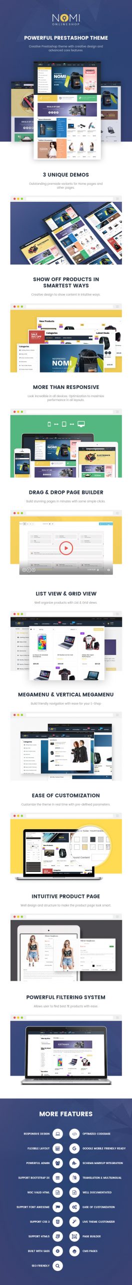 responsive prestashop theme