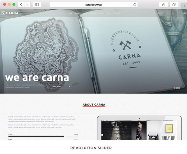 Carna | Responsive Multi-Purpose Template - 2