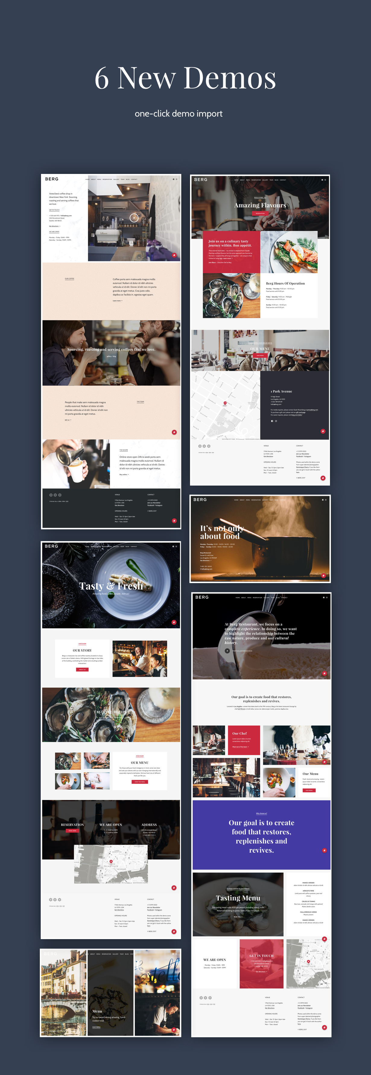 BERG - Restaurant WordPress Theme - 3