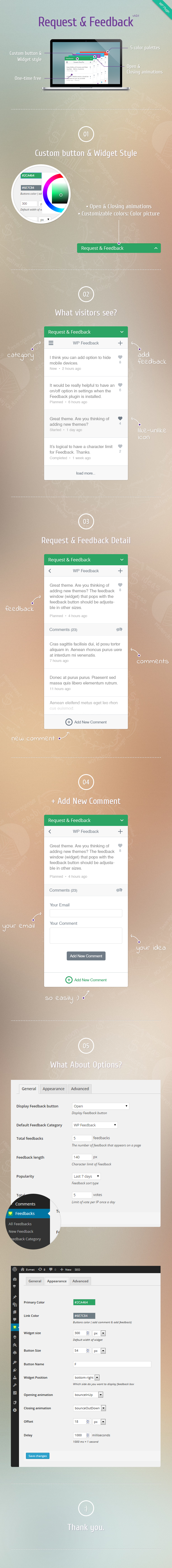 WordPress Feedback Plugin - 1