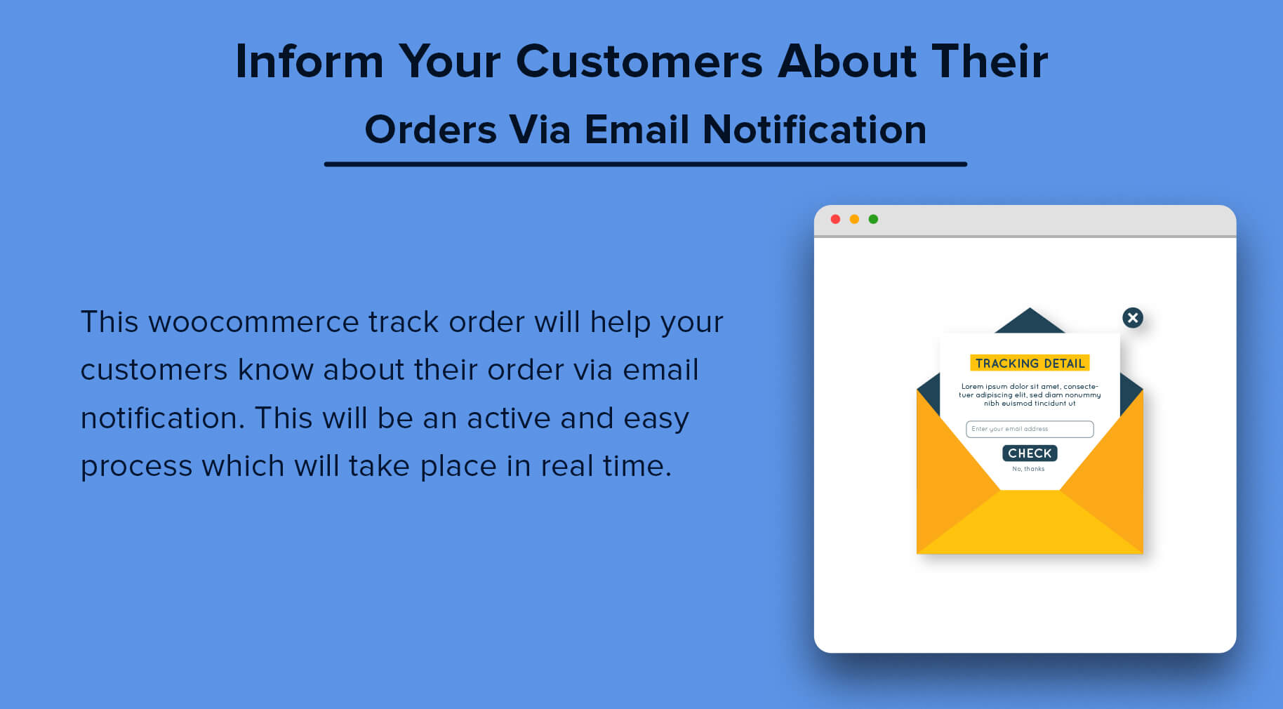 Inform Your Customers About Their Orders Via Email Notification