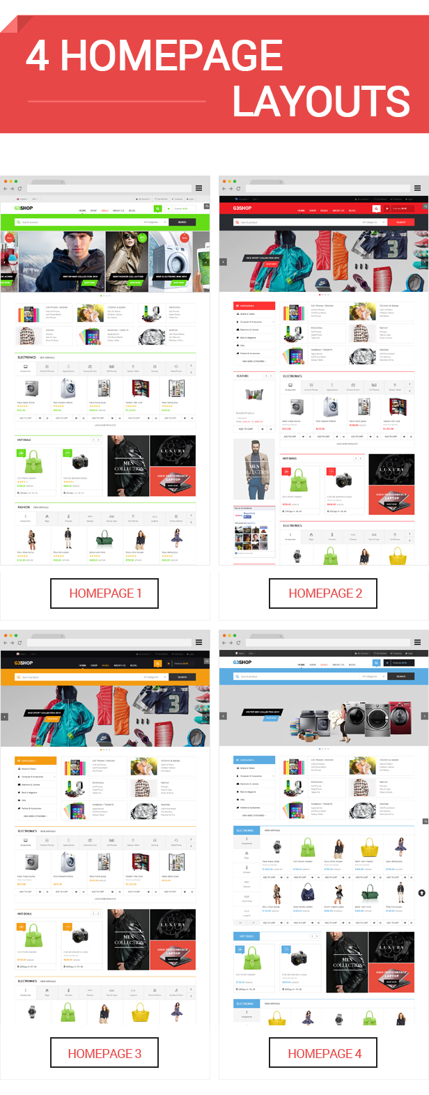 G3shop - Homepage