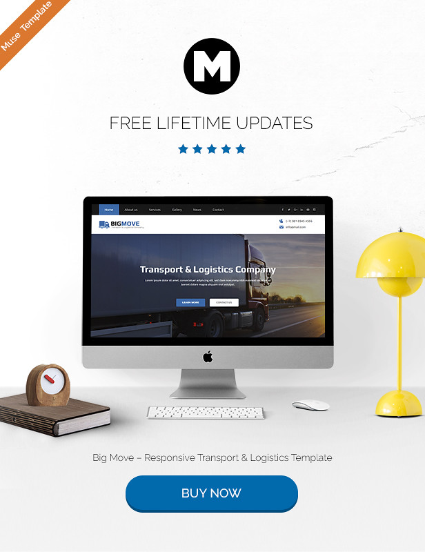 Big Move - Responsive Transport & Logistics Template  - 6