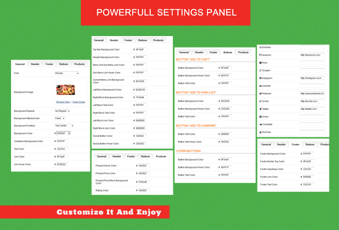 Chef Delivery - OpenCart Universal Template - 4