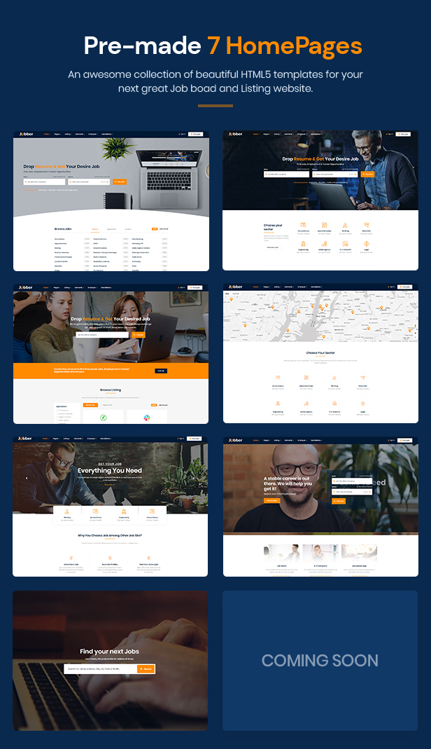 Jobber - Job Board HTML5 Template - 2