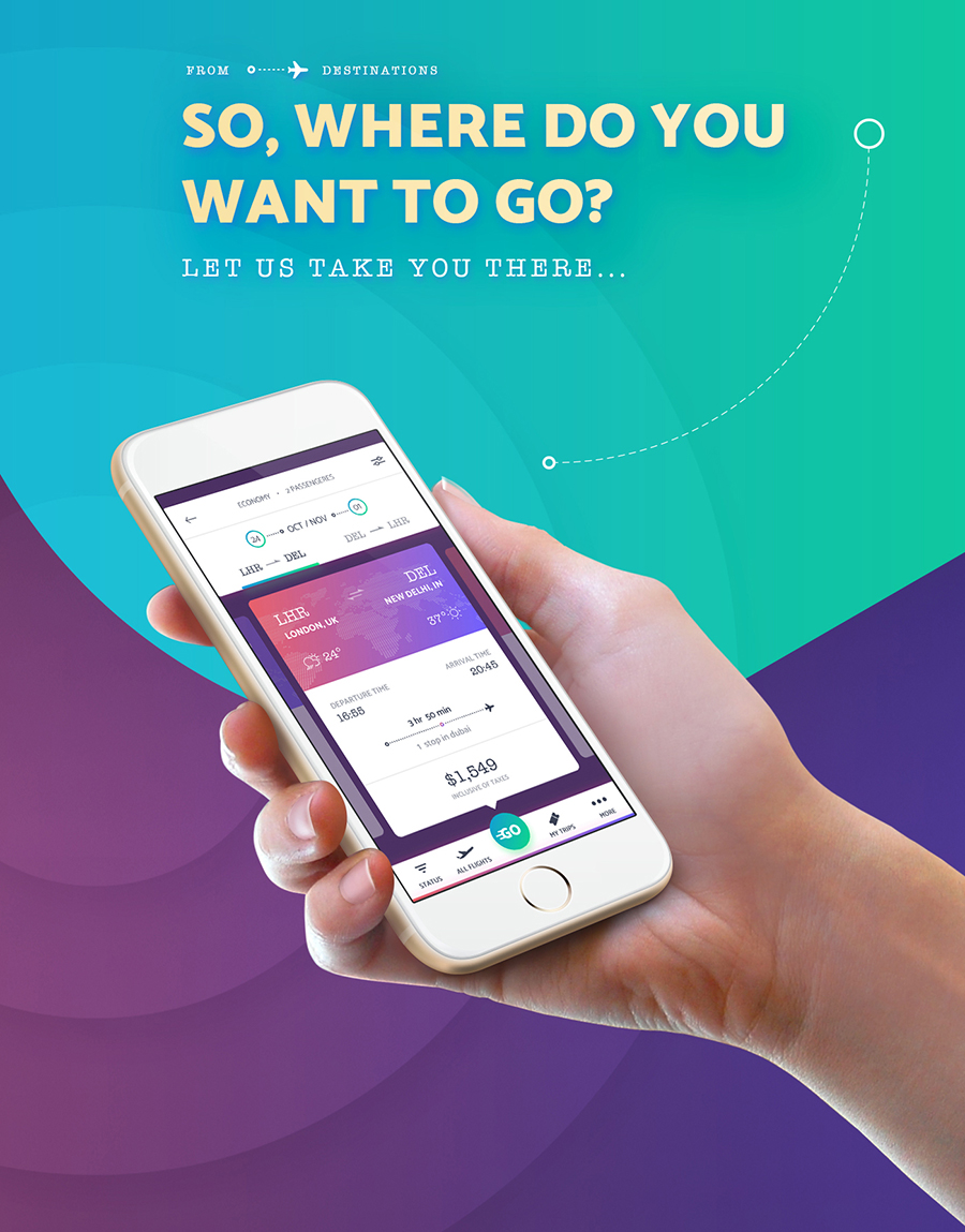 GoFlight Mobile App - UI kit