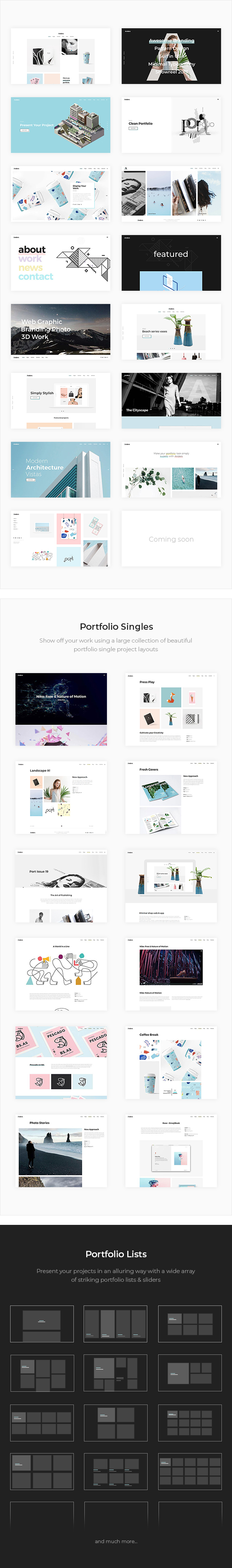 Anders - Design Portfolio Theme - 2