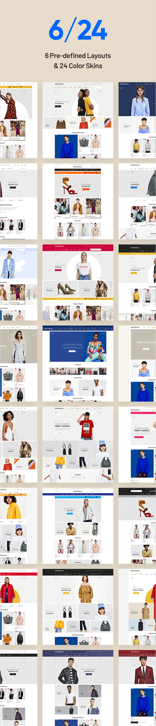 Coccinelle - Multi-Purpose Responsive Magento 2.3.2 Theme - 4