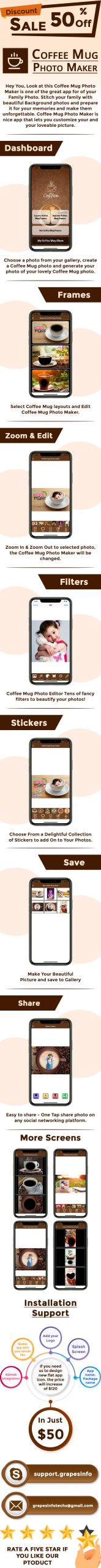 Coffee Mug Photo Maker IOS (Objective C) - 1