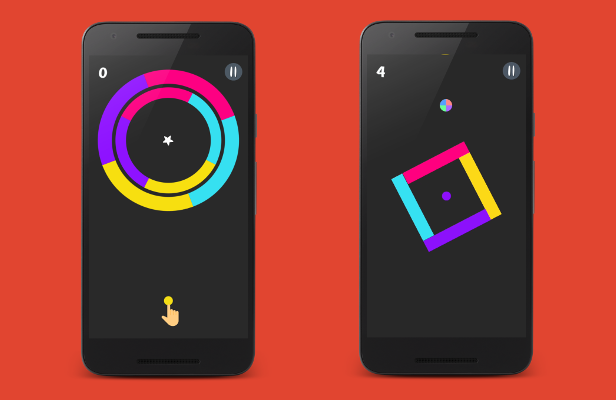 Color Switch Game (Unity - Android) - 2