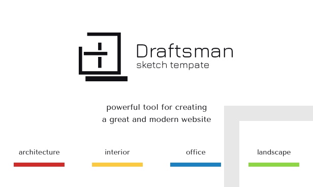 Draftsman - Architecture and Interior Sketch Template - 1