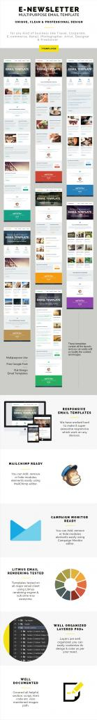 E-Newsletter - Multipurpose  Email Template - 1